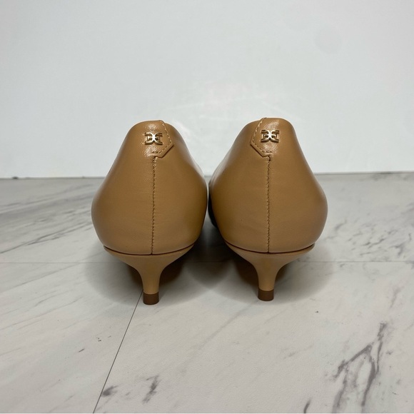 Sam Edelman Franci Pointed Toe Tan Light Brown Leather Pump 8 1/2 M - Picture 3 of 15